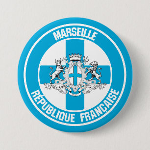 Marseille-RundEmblem Button