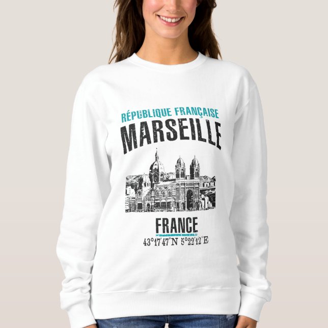 Marseille Sweatshirt (Vorderseite)