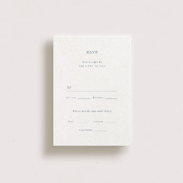 Marseille Wedding RSVP Card