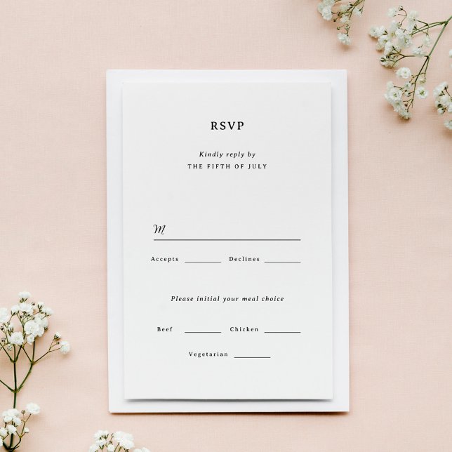 Marseille Wedding RSVP Card (Von Creator hochgeladen)