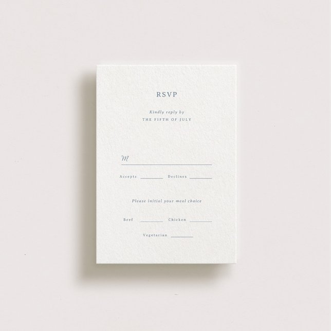 Marseille Wedding RSVP Card (Von Creator hochgeladen)
