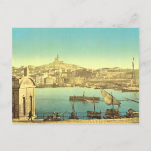 Marseilles Harbour I Postkarte