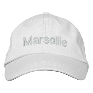 Marseilles-Kappe Bestickte Baseballkappe