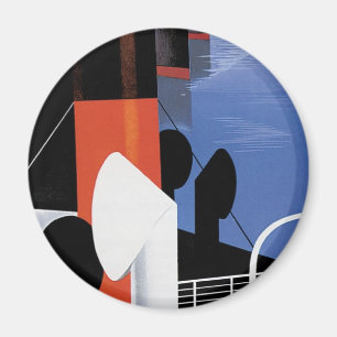 Marseilles Poster Magnet