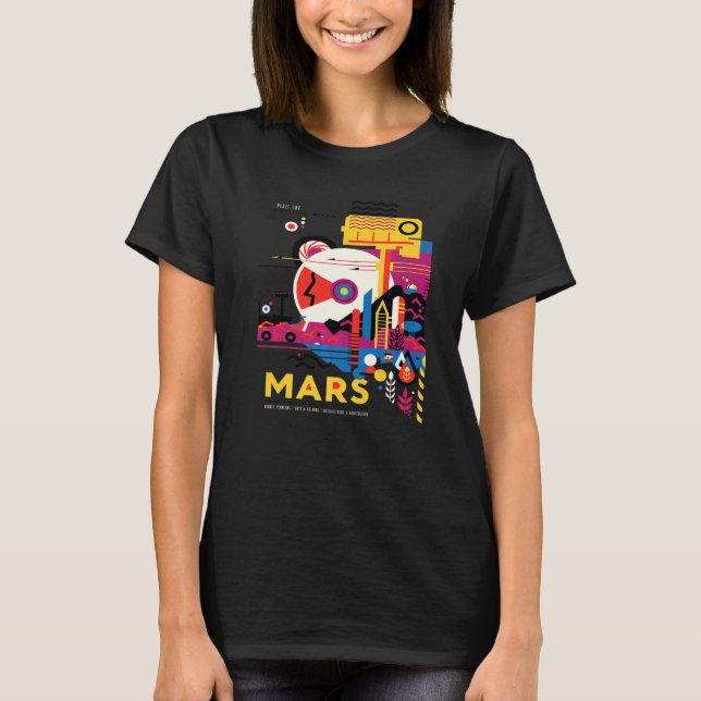 Marserkundung T-Shirt (Vorderseite)