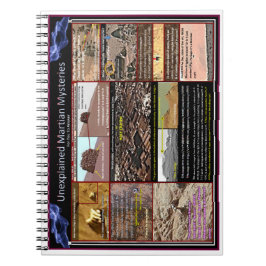 Marsgeheimnisse Notizblock