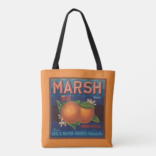 Marsh Brand | Vintages Zitruszeichen (Rückseite)