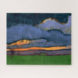 Marsh Landschaft mit einer Mühle | Emil Nolde | Puzzle