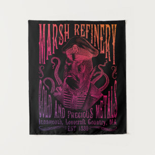 Marsh Refining Company Innsmouth Lovecraft Wandteppich
