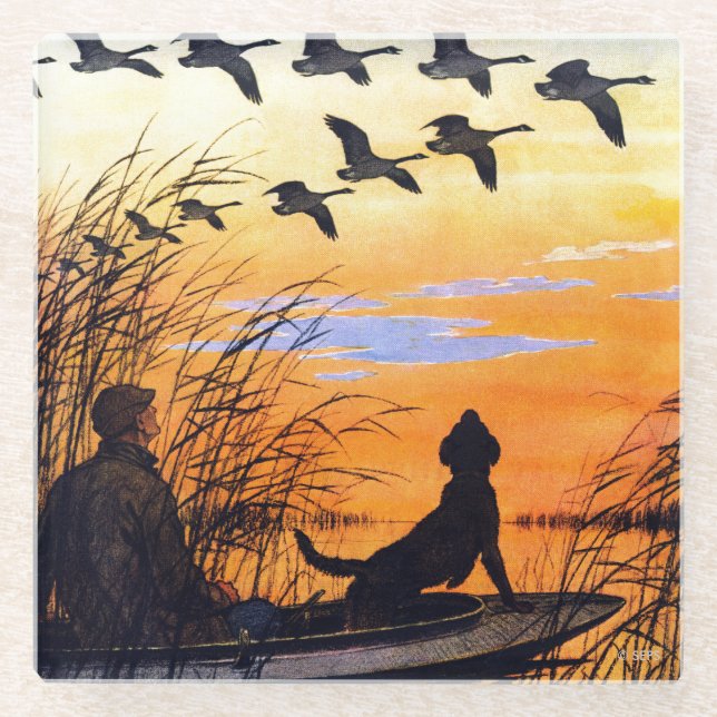 Marsh von Paul Bransom Glasuntersetzer (Vorderseite)