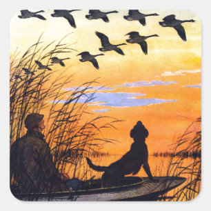 Marsh von Paul Bransom Quadratischer Aufkleber