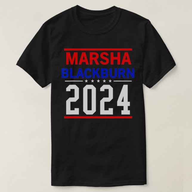 Marsha Blackburn 2024 For President  T-Shirt (Design vorne)
