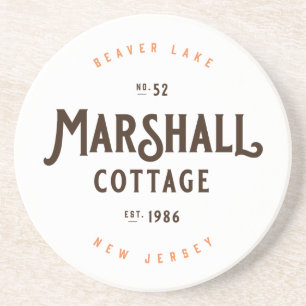 Marshal Cottage, Gegr. 1986 Getränkeuntersetzer