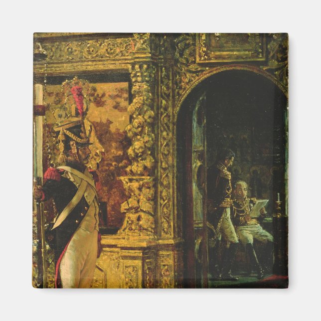 Marshal Davout im Kloster Chudow Magnet (Vorne)