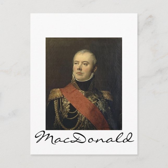 Marshal MacDonald Postkarte (Vorderseite)