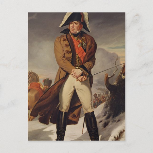 Marshal Michel Ney Duke von Elchingen Postkarte (Vorderseite)