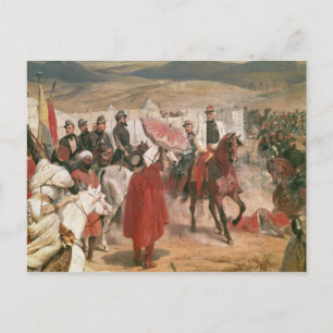 Marshal Thomas Bugeaud und Oberst Joseph Postkarte