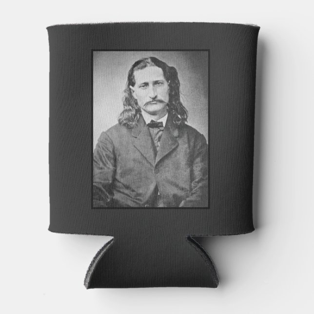 Marshal Wild Bill Hickok Old West Gunfighter Dosenkühler (Vorderseite)