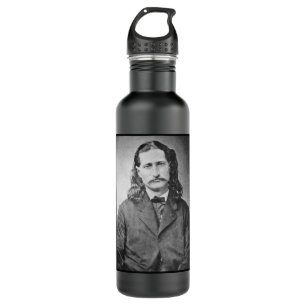 Marshal Wild Bill Hickok Old West Gunfighter Edelstahlflasche