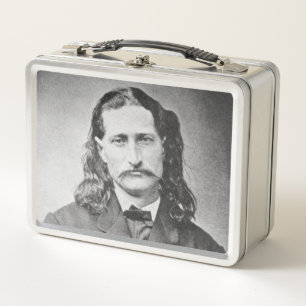 Marshal Wild Bill Hickok Old West Gunfighter Metall Brotdose