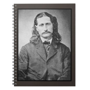 Marshal Wild Bill Hickok Old West Gunfighter Notizblock