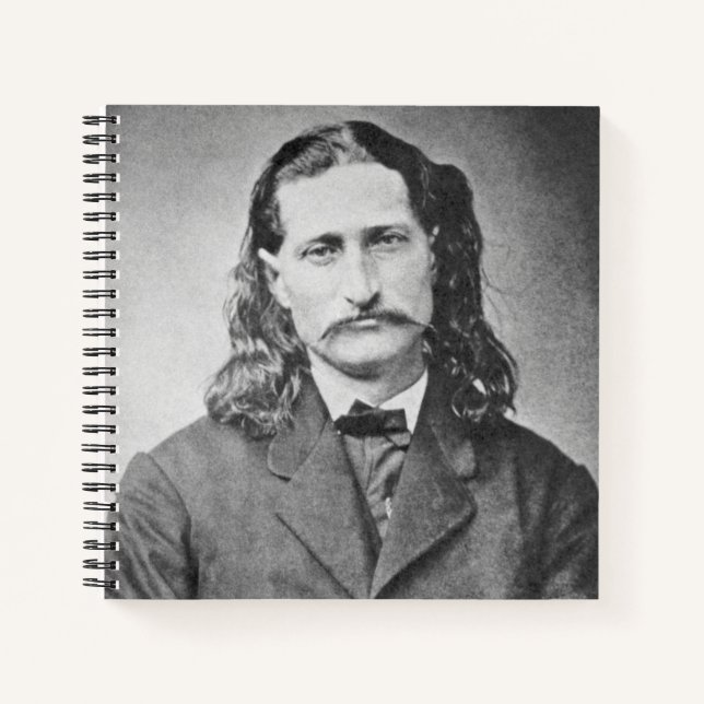 Marshal Wild Bill Hickok Old West Gunfighter Notizbuch (Vorderseite)