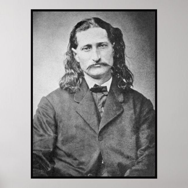 Marshal Wild Bill Hickok Old West Gunfighter Poster (Vorne)