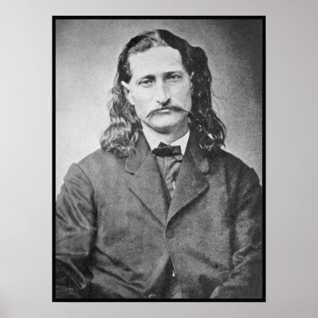 Marshal Wild Bill Hickok Old West Gunfighter Poster (Vorne)