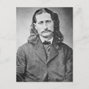 Marshal Wild Bill Hickok Old West Gunfighter Postkarte