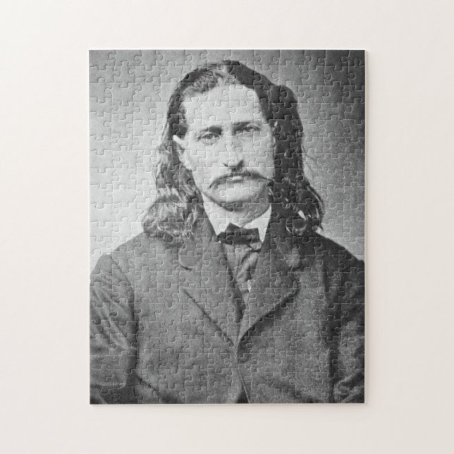 Marshal Wild Bill Hickok Old West Gunfighter Puzzle (Vertikal)