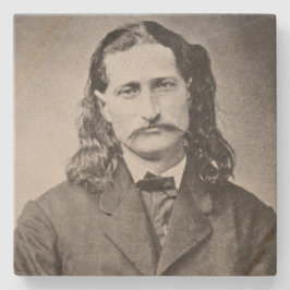 Marshal Wild Bill Hickok Old West Gunfighter Steinuntersetzer