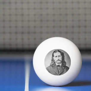 Marshal Wild Bill Hickok Old West Gunfighter Tischtennisball