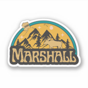 Marshall, Alaska Sticker