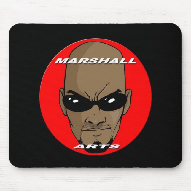 Marshall-Kunst-Logo Mousepad (Vorne)