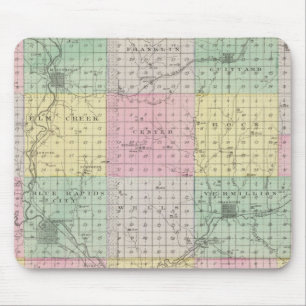 Marshall-Landkreis und Irving, Kansas Mousepad
