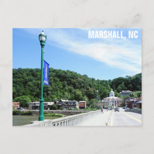Marshall North Carolina Travel Foto Postkarte