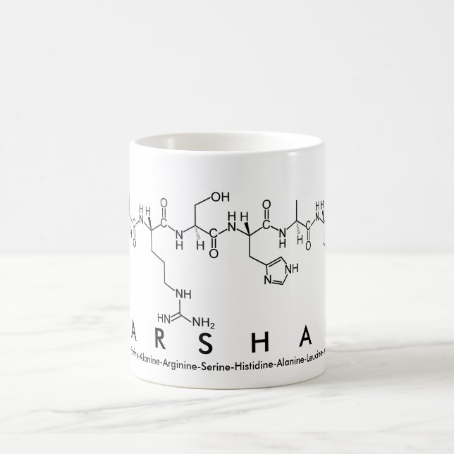 Marshall-Peptidnamen-Tasse Kaffeetasse (Mittel)