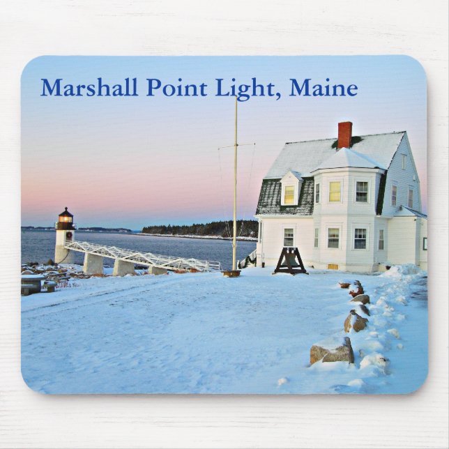 Marshall Point Light, Maine Mousepad (Vorne)