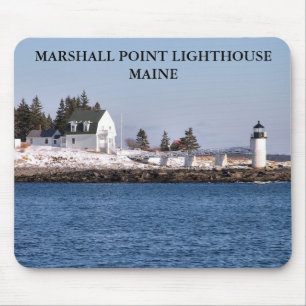 Marshall Point Light, Port Clyde Maine Mousepad