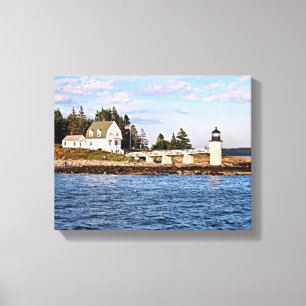 Marshall Point Lighthouse Maine Wrapped Canvas Leinwanddruck