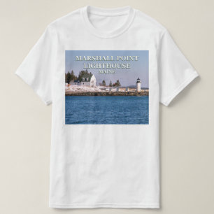 Marshall Point Lighthouse, Port Clyde Maine TShirt