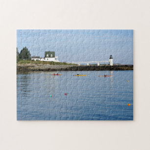 Marshall-Punkt-Leuchtturm, Hafen Clyde Maine Puzzle