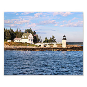 Marshall-Punkt-Leuchtturm-Maine-Foto-Druck Fotodruck
