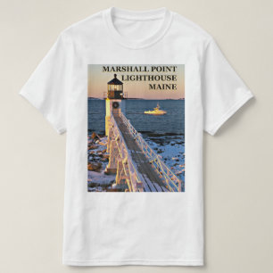 Marshall-Punkt-Leuchtturm, T-Shirt Hafen-Clydes