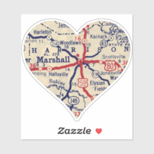 Marshall TX Aufkleber