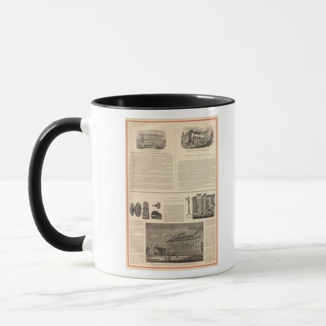 Marshall und Wendell, Hersteller Tasse (Links)