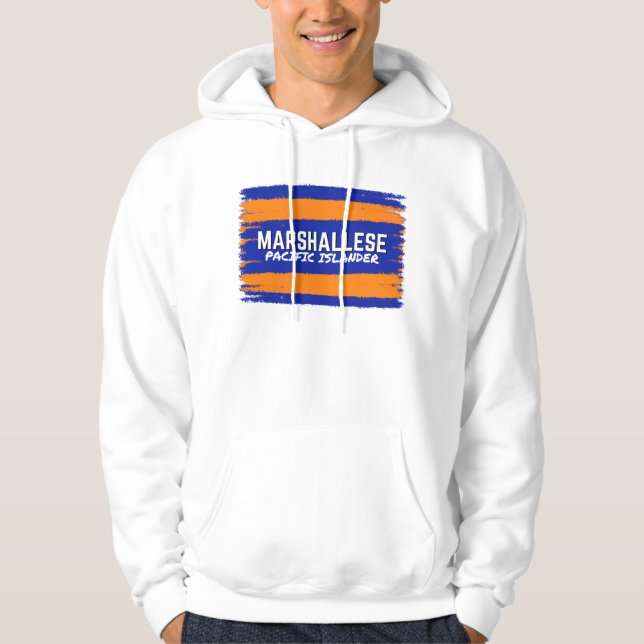 Marshallese Pacific Islander Classic Hoodie (Vorderseite)