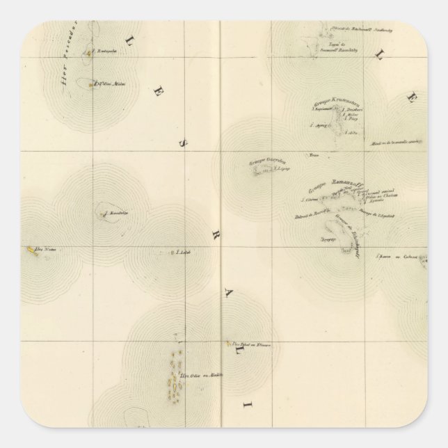 Marshallinseln Ozeanien Nr. 10 Quadratischer Aufkleber (Vorderseite)