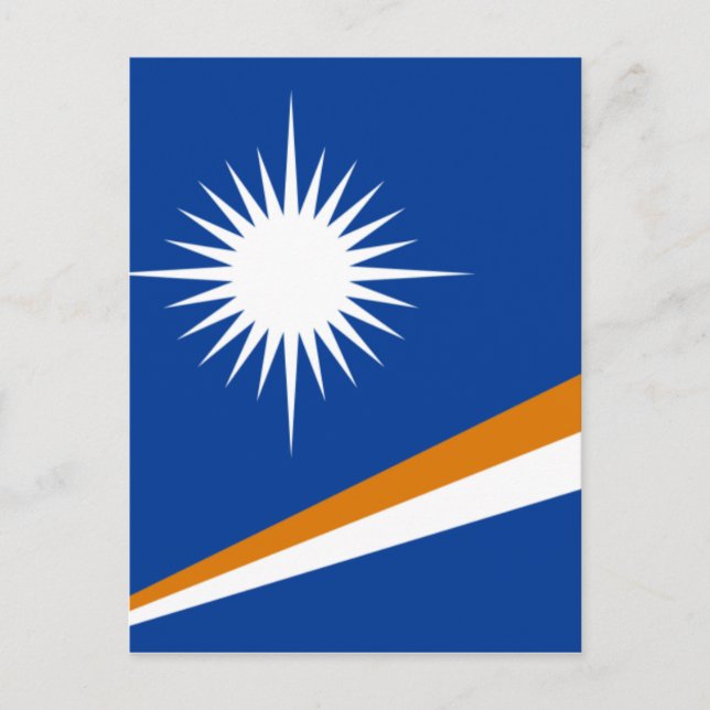 Marshallinseln Postkarte (Vorderseite)