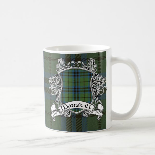 Marshalltartan-Schild Tasse (Rechts)